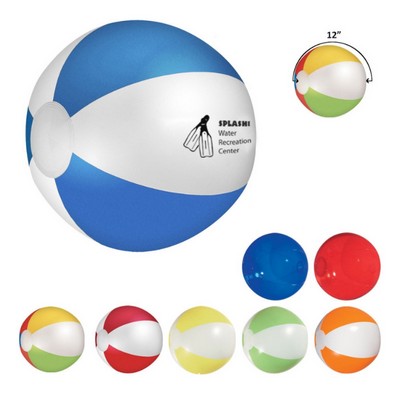 12" Two Tone Beach Ball