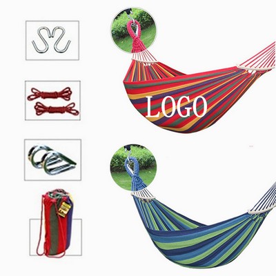 Single Canvas Hammock