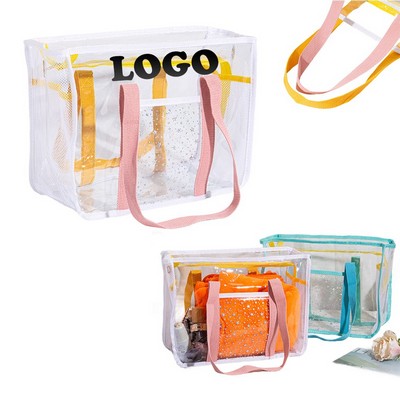 Oversized Waterproof PVC Beach Tote