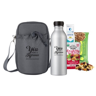 Sling Bag with Bottle & Snacks