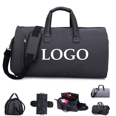 Foldable Cylindrical Multifunctional Suit Storage Bag