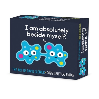 The Art of David Olenick 2025 6.2" x 5.4" Box Calendar