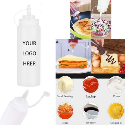 16 oz Plastic Condiment Squeeze Bottle