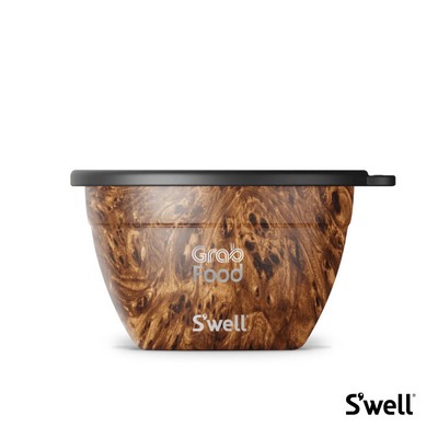 S'well® Salad Bowl Kit - 64oz Teakwood