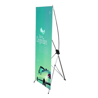 FRAME Table Top Spring X roll up banner stand (FRAME Only) 9.5"x16.5"