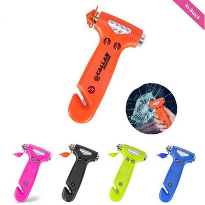 2-in-1 Multifunctional Safety Hammer Car Escape Tool