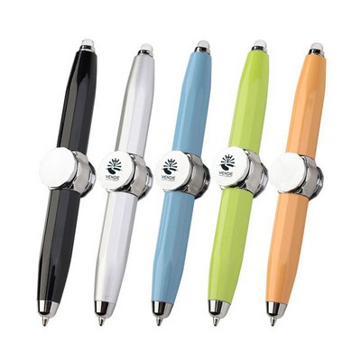 Multifunctional Stress Reliever Fingertip Gyro Pen