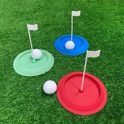 Custom Indoor Golf Putting Discs