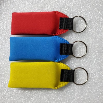 Floating Neoprene Boat Keychain