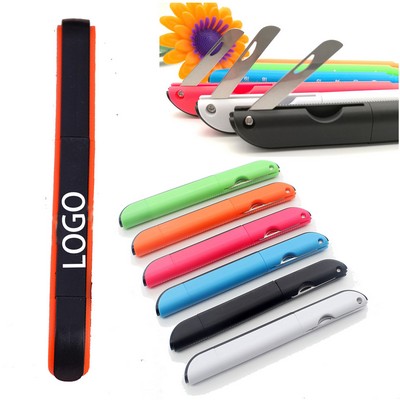 Multifunctional Portable Tool Ruler Scissors Ballpoint Pen