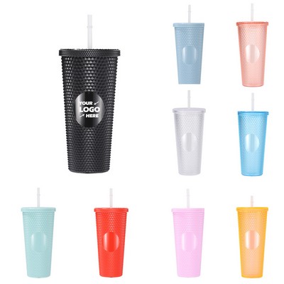 24 Oz Double Layered Insulated Water Cup