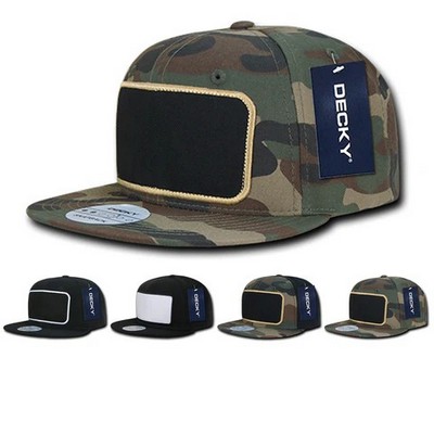 Decky Six Panel High Profile Patch Snapback Cap