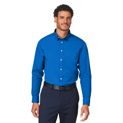 Devon and Jones CrownLux Performance® Men's Spencer Poplin Shirt