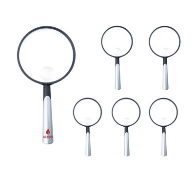 Large Diameter Handheld Magnifying Glass