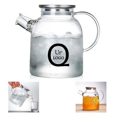 60 Oz Glass Teapot