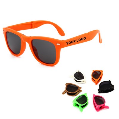 Plastic Foldable Color Sunglasses