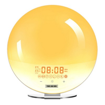 Nature Sounds Sunrise Simulation Alarm Clock for Children