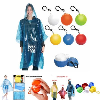 Portable Disposable Emergency Raincoat