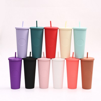 24oz Diamond Studded Tumbler