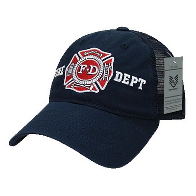 Rapid Dominance Fire Department Relaxed Mesh Baseball Cap