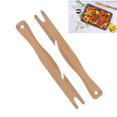 Bamboo Oven Rack Tool