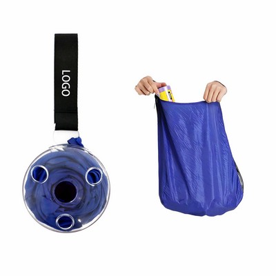 Foldable Telescopic Rotating Polyester Bag