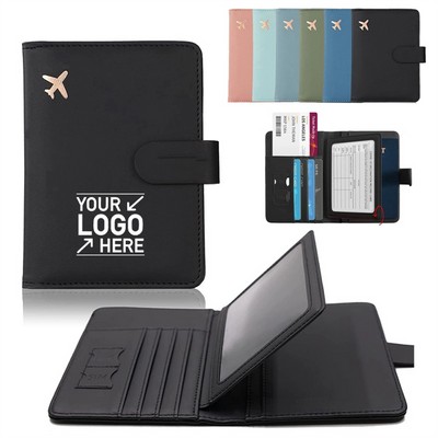 RFID Blocking Travel Passport Holder