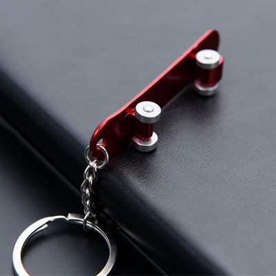 Skateboard Keychain