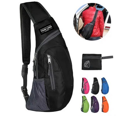 Waterproof Crossbody Shoulder Chest Backpack