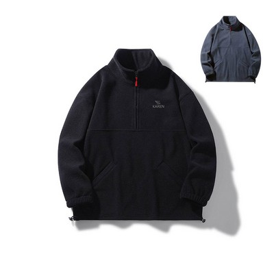 1/2-Zip Fleece Pullover Jacket