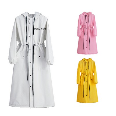 48.82"×47.64" Long Adult Raincoat