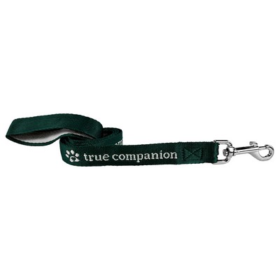 1" X 48" Woven Pet Leash w/ Nickel-plated Hardware - "Select" Weave