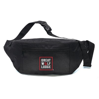 Poly Oversized Crossbody Fanny Pack