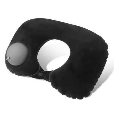 Portable Inflatable U-shaped Pillow