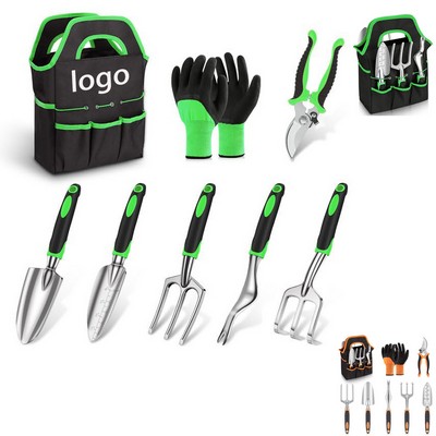 Garden Tool Set 8 Piece Aluminium Alloy Tools With Bag