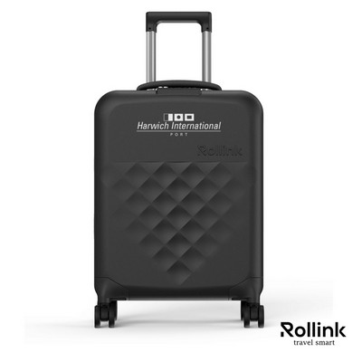 Rollink® Flex 360 21" Carry On Luggage - Black