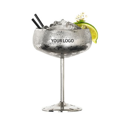 Stainless Steel Cocktail Glasses