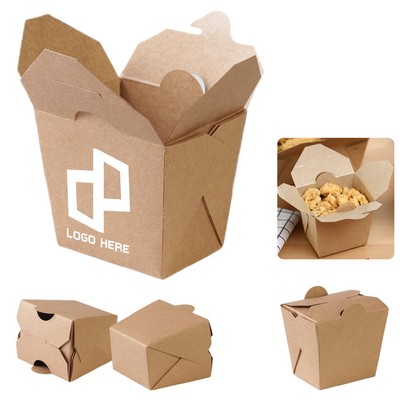 16Oz Greaseproof Kraft Paper Fried Chicken Box