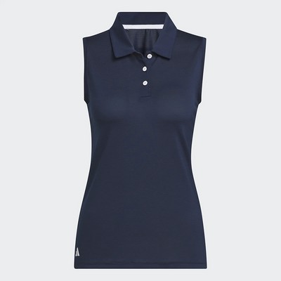 adidas Ladies Solid Ottoman Polo