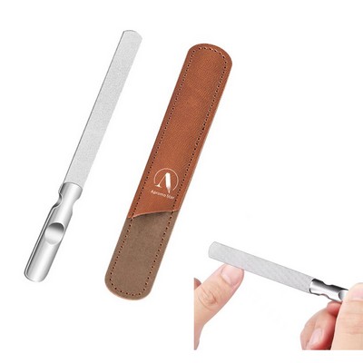 Leather Double Side Nail File