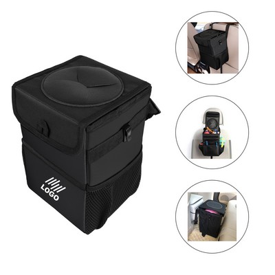 Multifunction Oxford Foldable Waterproof Car Trash Can