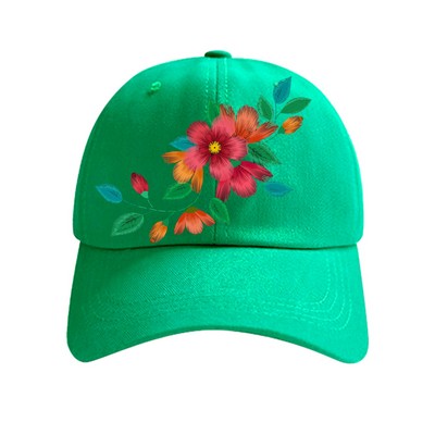 Multi-Colored Baseball Cap With Sun Protection