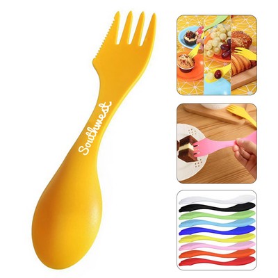 3 In 1 Plastic Spoon