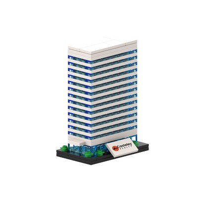 Office Building Semi-Custom Stock Toy Brick Kit