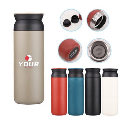 Double-Layer Vacuum Coffee Tumbler