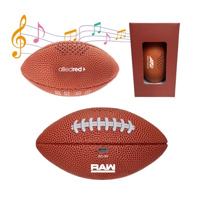 SonicWave Football Bluetooth Speaker with Wireless Stereo & Multi-Speaker Sync