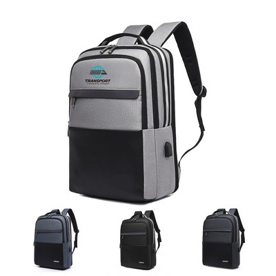 Travel Laptop Backpack W/ USB Port