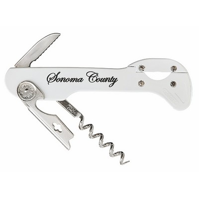 Super Boomerang™ Waiter's Corkscrew w/Knife Blade & Standard Lever