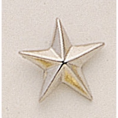 Dimensional Star Marken Design Cast Lapel Pin (5/8")