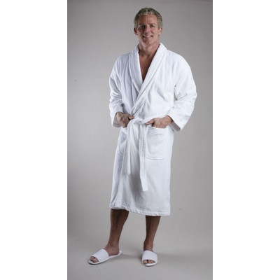 52" Luxe Classic Hotel Shawl Collar Robe